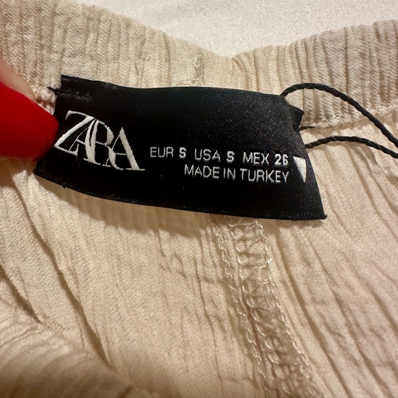 Zara cover up pants - Beige 🤍 - Picture 5 of 5